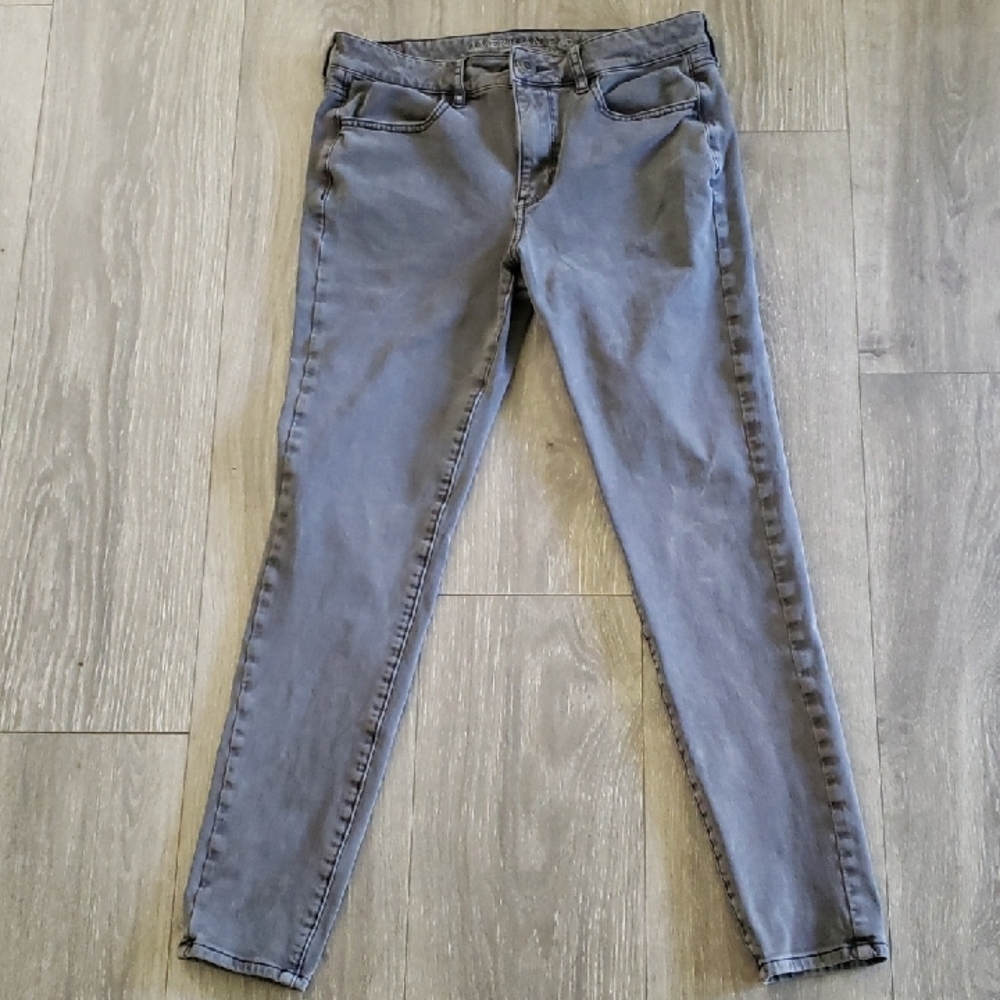 Women's Gray Jeans